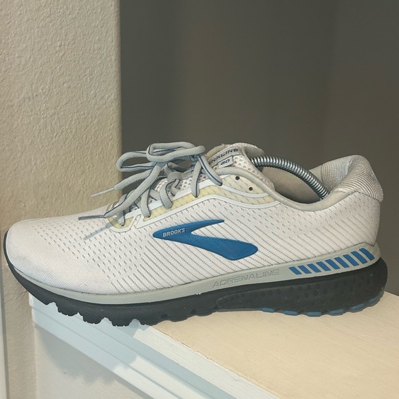 Brooks Shoes Mens 10.5 D White Lace Up GTS 20 Running Sneakers 1103071D135 Shoe - Picture 4 of 14